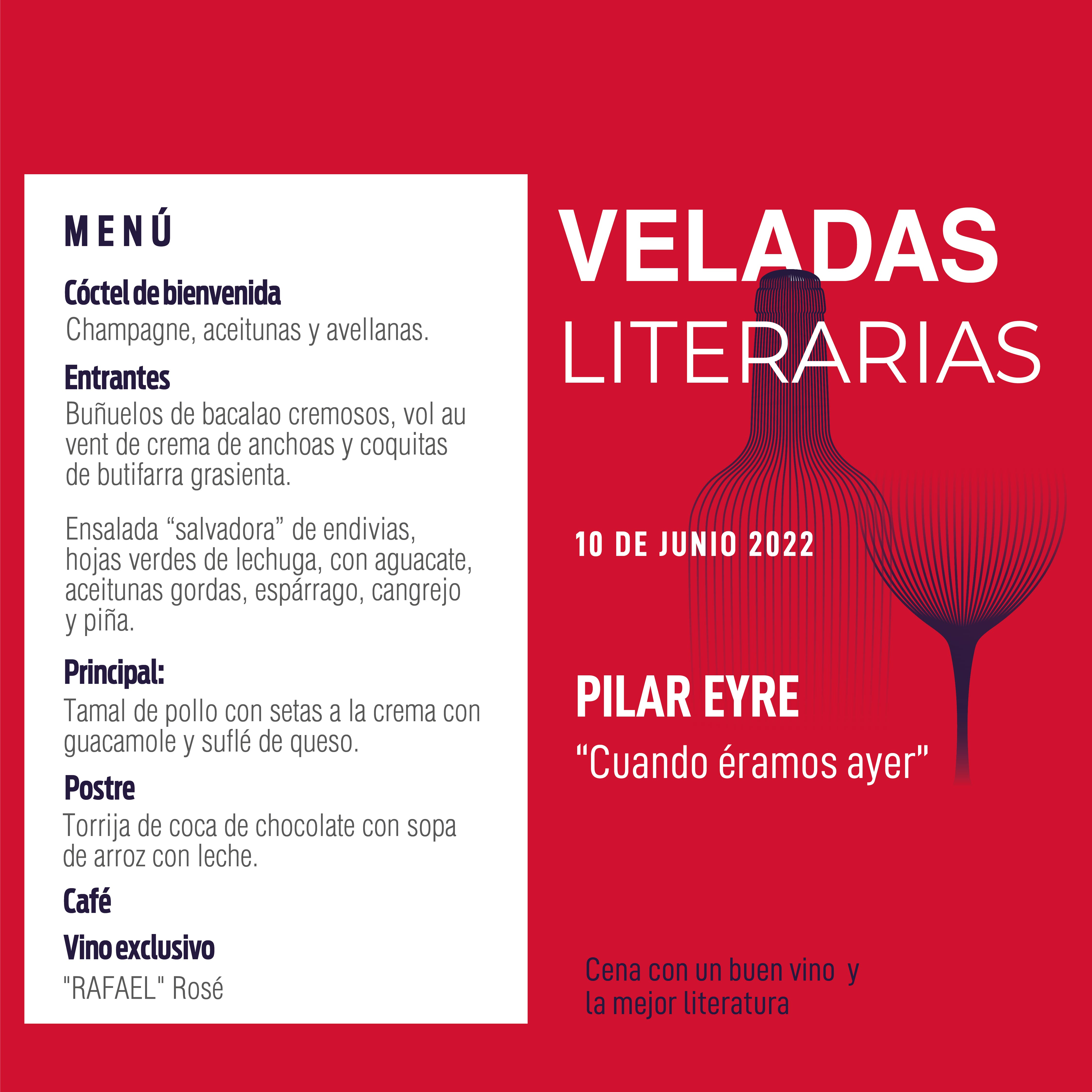 Pilar Eyre presenta en Alicante 'Cuando éramos ayer' en el evento gastroliterario del Restaurante Maestral Pilar Eyre presenta en Alicante 'Cuando éramos ayer' en el evento gastroliterario del Restaurante Maestral