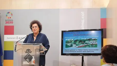 Cort pretende dejar de subvencionar fiestas que promocionen el consumo de alcohol La regidora de Turismo, Sanidad y Consumo del Ayuntamiento de Palma, Elena Navarro. - EUROPA PRESS