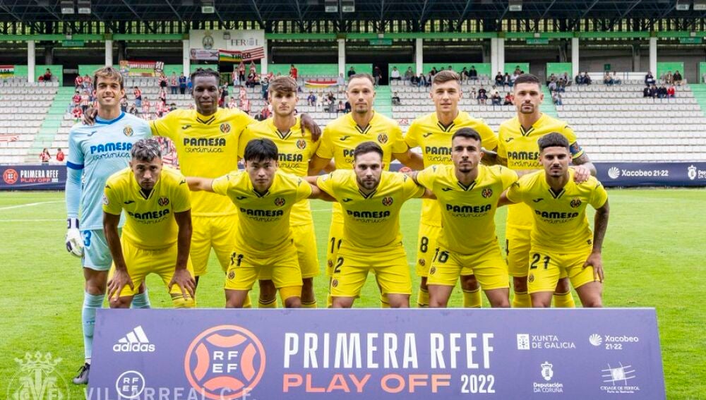 Once del Villarreal B 