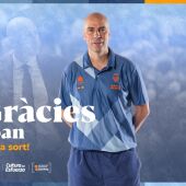 Joan Peñarroya abandona Valencia Basket
