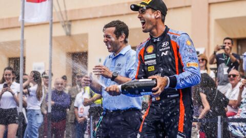 Dani Sordo - tercero en el Rally de Cerde&ntilde;a