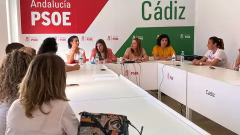 Reunión en la sede del PSOE Reunión en la sede del PSOE