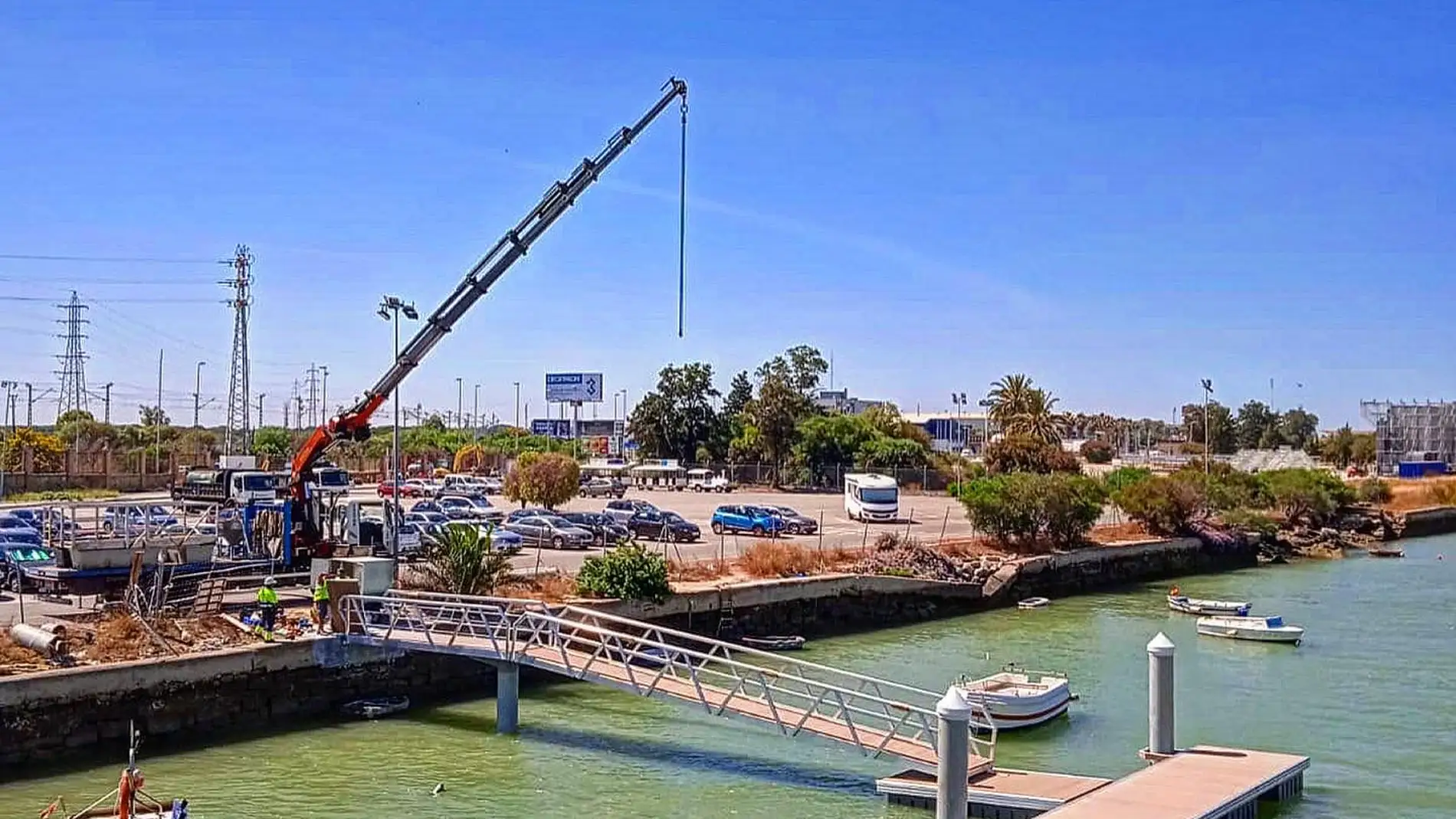 Se ha instalado durante la mañana de hoy Se ha instalado durante la mañana de hoy