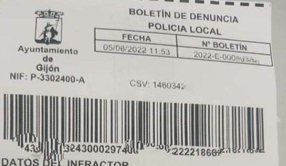 Fue una "prueba", no una multa Fue una "prueba", no una multa