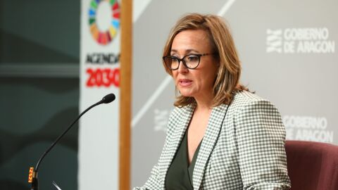 Mayte Pérez, consejera de Presidencia y Relaciones Institucionales del Gobierno de Aragón