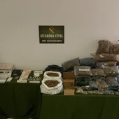 Material incautado por la Guardia Civil Material incautado por la Guardia Civil