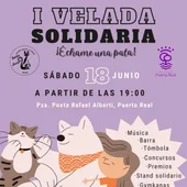 Cartel de la velada solidaria Cartel de la velada solidaria