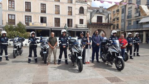 Nuevas motocicletas de la Policía Local