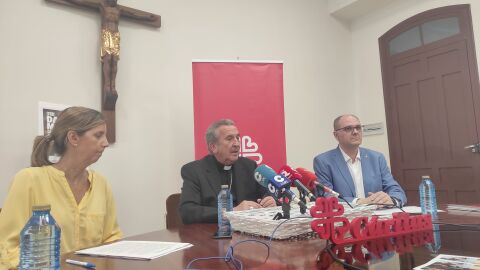 Gerardo Melgar durante la rueda de prensa