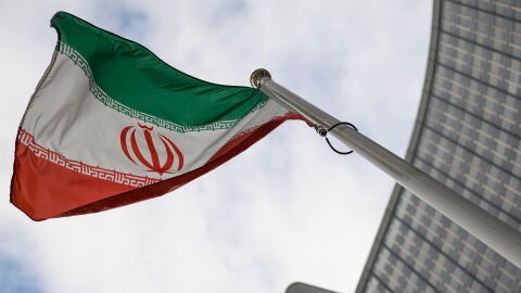 Imagen de archivo de la bandera de Ir&aacute;n