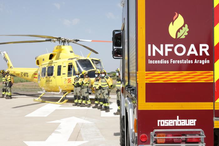 Aragón activa el operativo contra incendios forestales con 34 millones de euros Aragón activa el operativo contra incendios forestales con 34 millones de euros