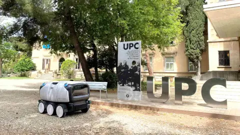 El robot Ona ajudarà a millorar la logística d’última milla El robot Ona ajudarà a millorar la logística d’última milla