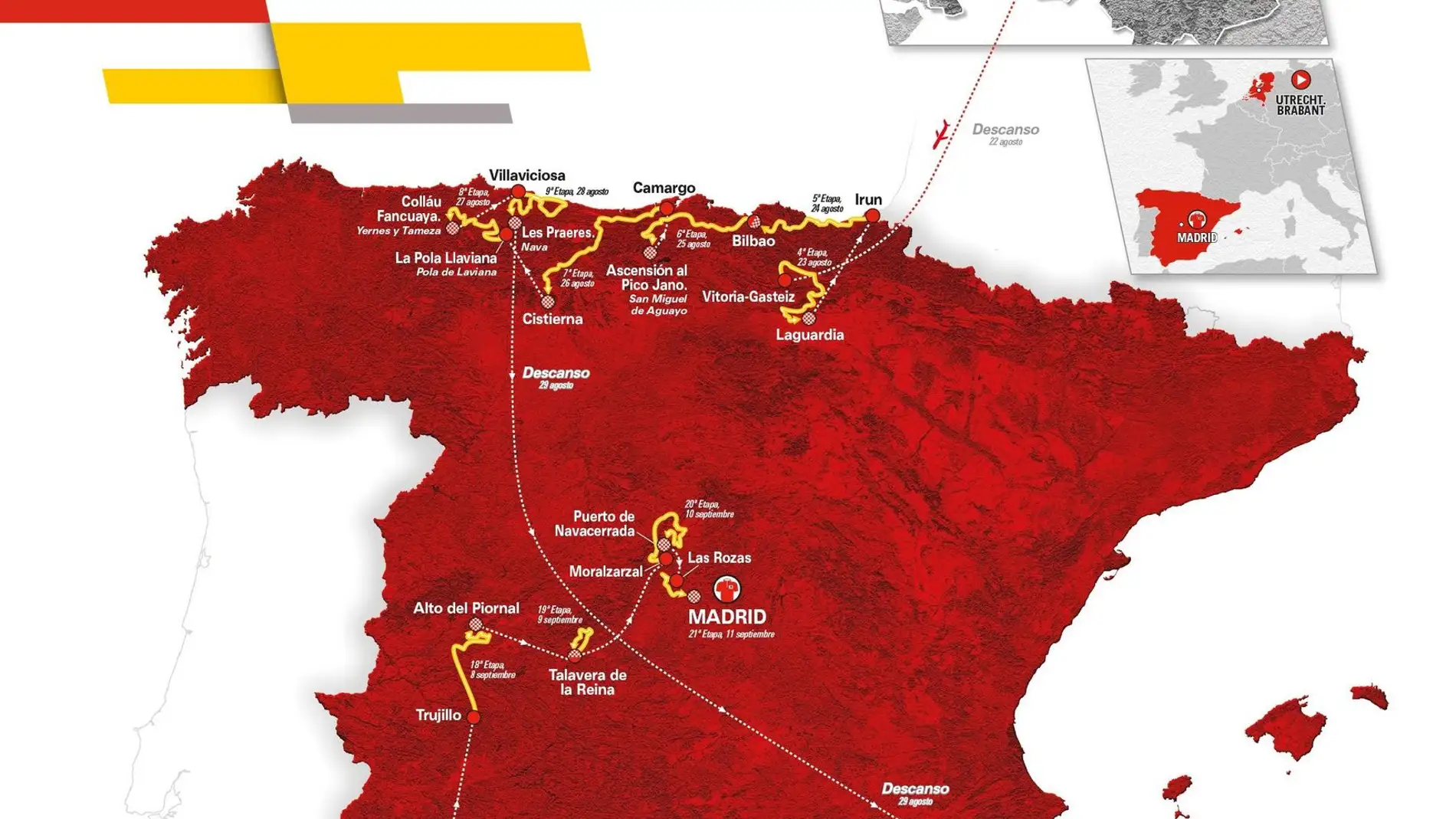 La Vuelta Ciclista a España 2022 regresa a Extremadura