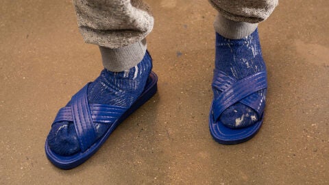 Sandalias con calcetines