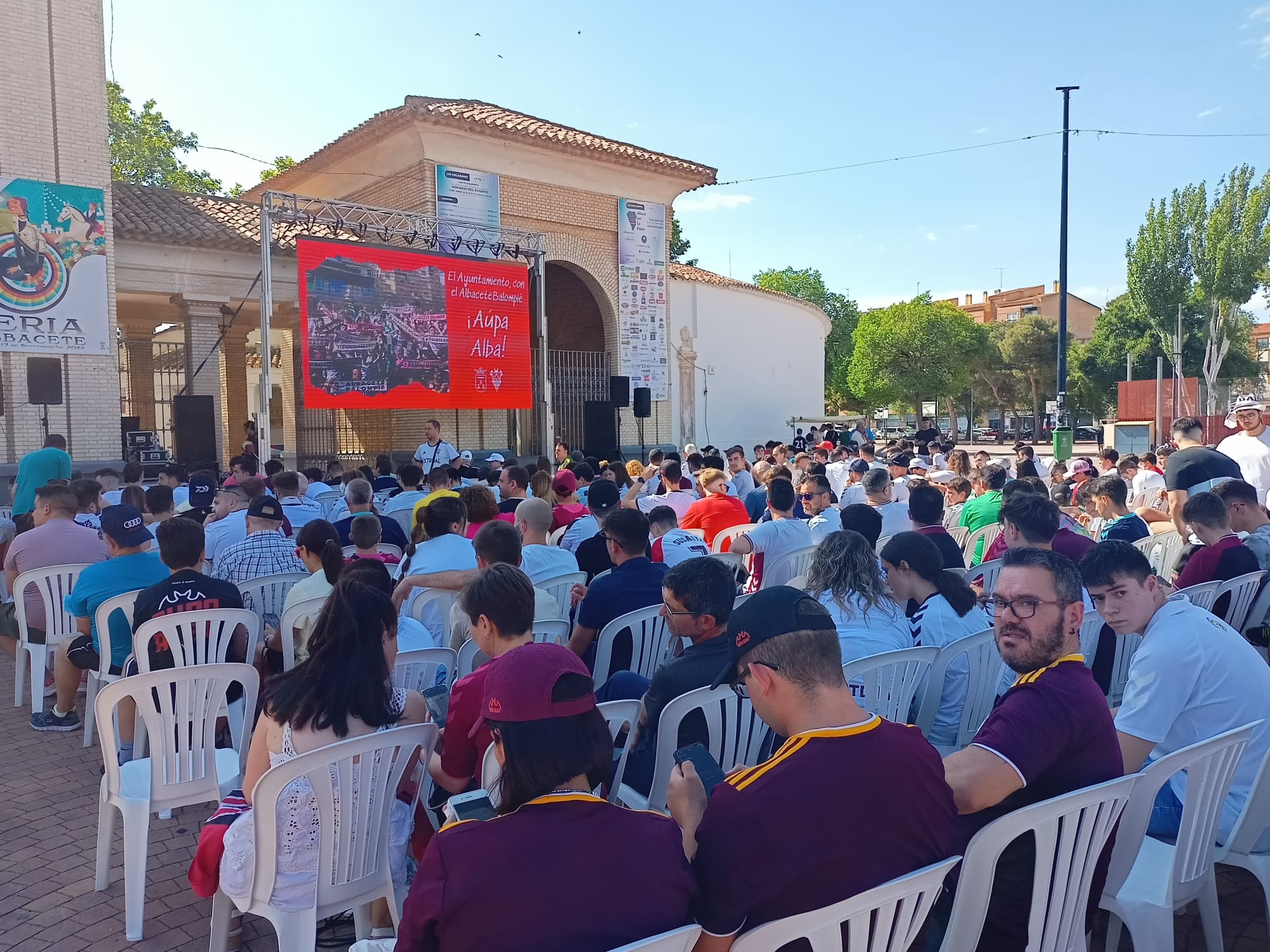 Habrá pantalla gigante en el Parque Abelardo Sánchez para seguir la final del ascenso a Segunda Habrá pantalla gigante en el Parque Abelardo Sánchez para seguir la final del ascenso a Segunda