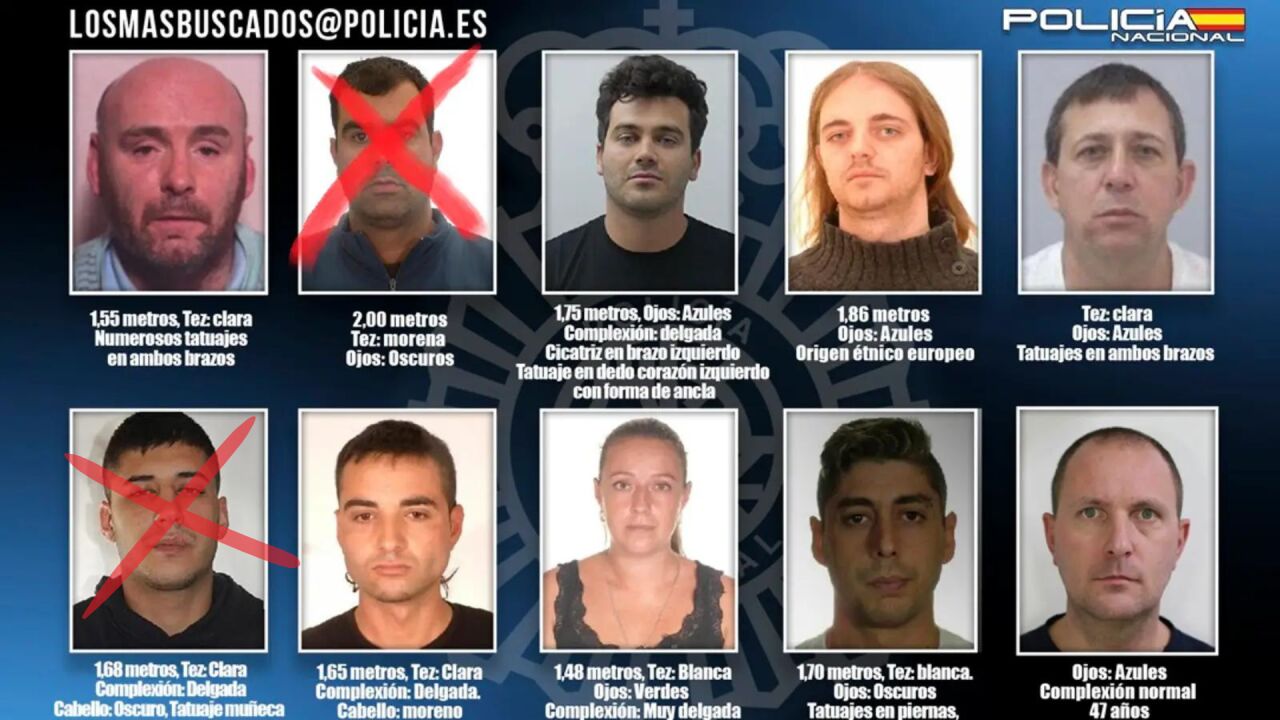 Detenido El Segundo Fugitivo De La Lista De Los Más Buscados De España ...