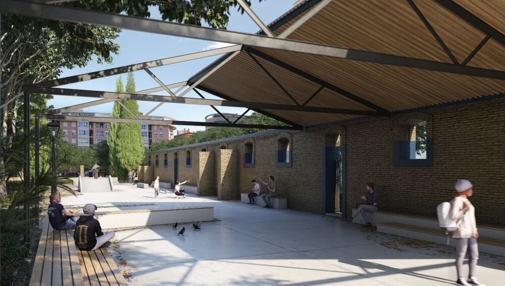 Recreación zona de sombra