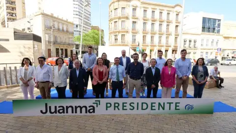 La lista electoral del PP para el 19-J en Almería