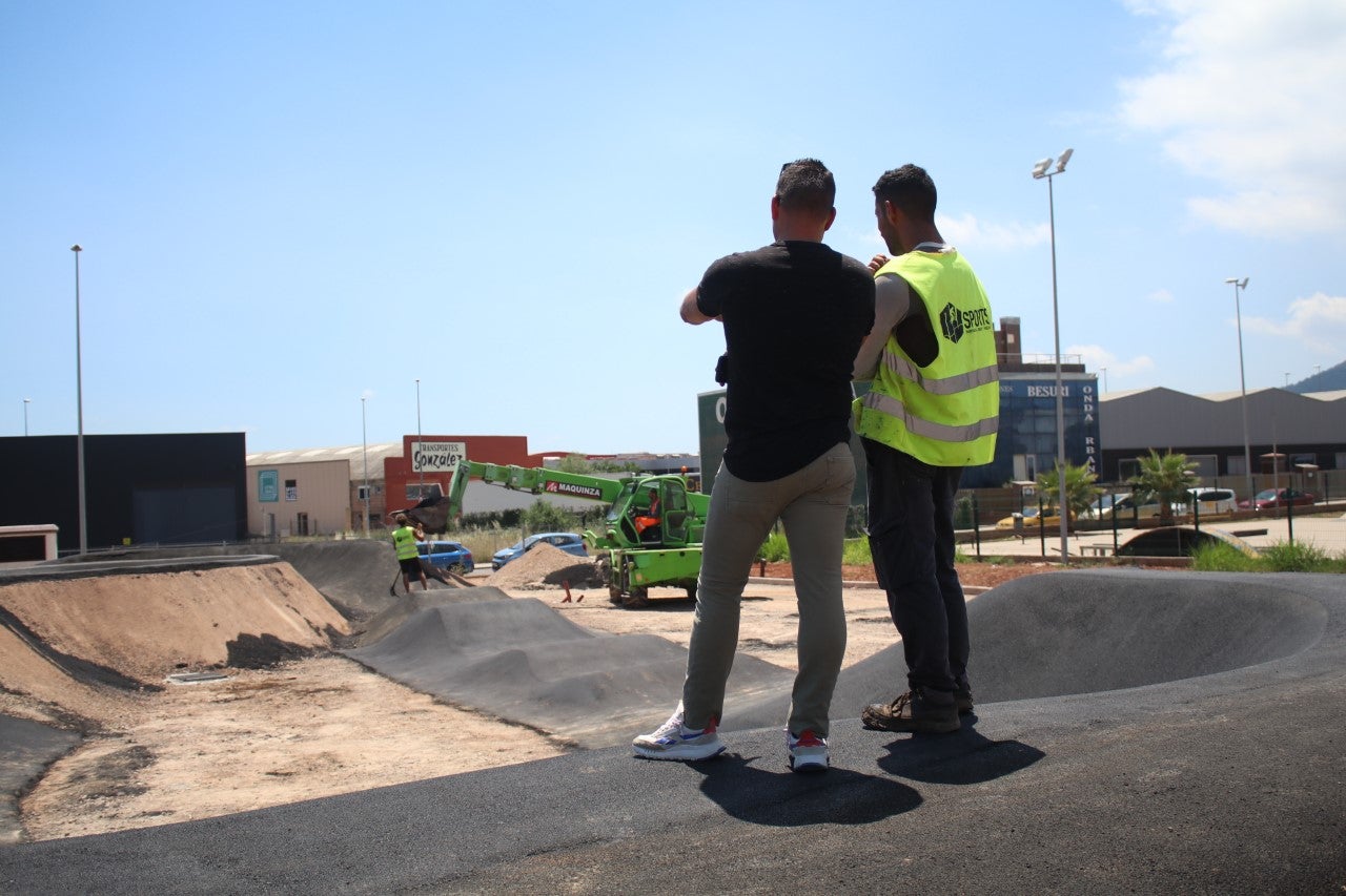 El nuevo circuito para bicicletas y patines de Onda abrirá en julio El nuevo circuito para bicicletas y patines de Onda abrirá en julio