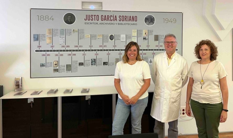 Cultura dedica a Justo García Soriano una exposición por el Día Internacional de los Archivos Cultura dedica a Justo García Soriano una exposición por el Día Internacional de los Archivos