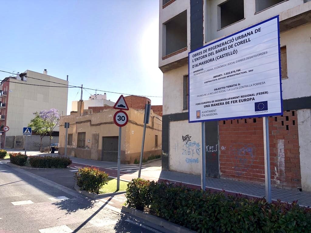 El Ayuntamiento de Almassora inicia la obra con mayor presupuesto del ejercicio El Ayuntamiento de Almassora inicia la obra con mayor presupuesto del ejercicio