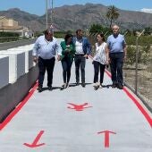 La Generalitat finaliza la primera fase del carril ciclopeatonal Orihuela-Hurchillo en la CV-925 