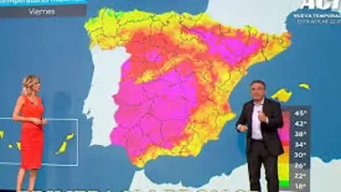 La Aemet activa el riesgo por temperaturas de hasta 40 grados este viernes en Sevilla, Córdoba, Huelva y Jaén