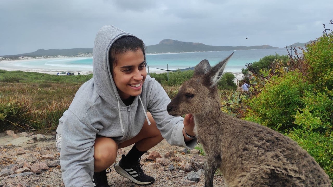 Aránzazu Marín: la gran aventura de una deportista ilicitana en Australia Aránzazu Marín: la gran aventura de una deportista ilicitana en Australia