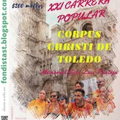 Unos 500 corredores se disputarán este domingo la Carrera Popular del Corpus Christi en Toledo Unos 500 corredores se disputarán este domingo la Carrera Popular del Corpus Christi en Toledo