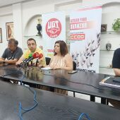 La delegada de CCOO Beatriz Verdú