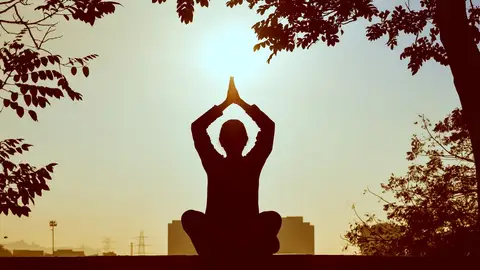 Imagen de archivo de meditación Imagen de archivo de meditación