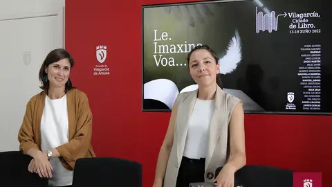 Presentación da programación de "Le, imaxina e voa" Segunda edición da feira literaria organizada polo Concello, o Vilagarcía, Cidade de Libro