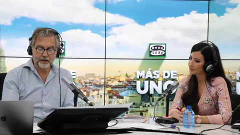 Natalia Jiménez con Carlos Alsina Natalia Jiménez con Carlos Alsina