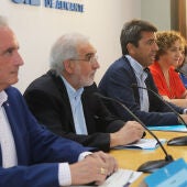 Carlos Mazón con representantes de las ONG´s beneficiarias de las ayudas de la Diputación
