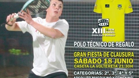 Open de P&aacute;del Onda Cero Badajoz