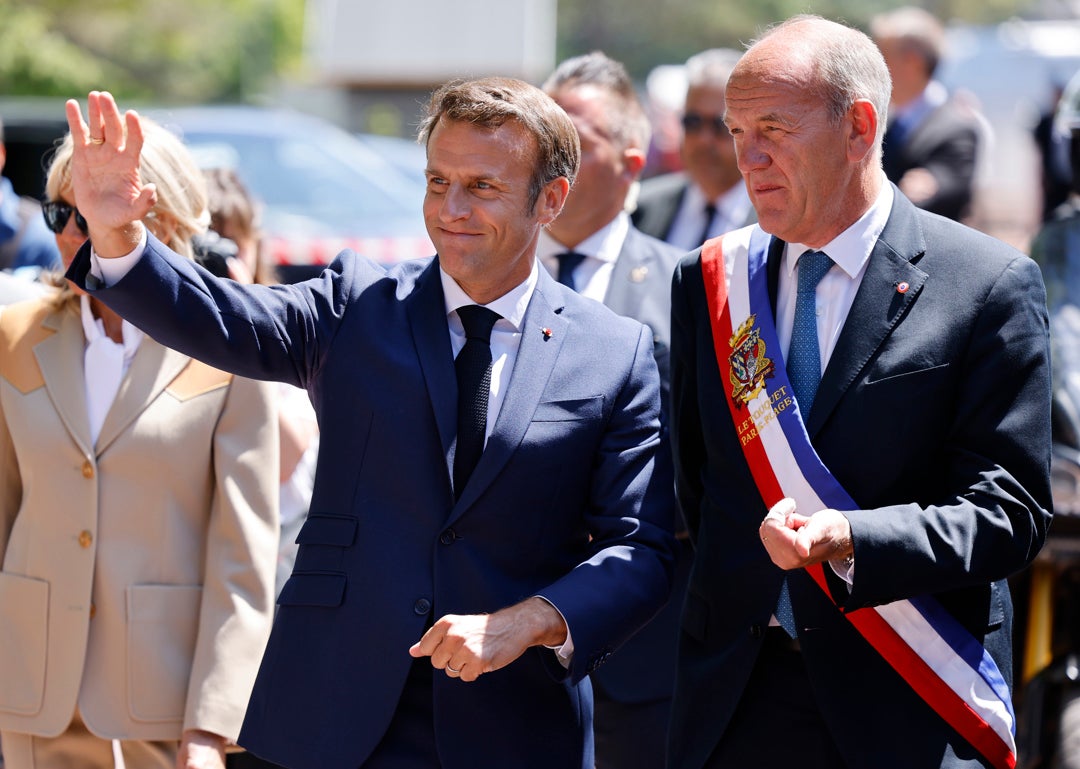Empate técnico entre Macron y Melenchón en la primera vuelta de las elecciones legislativas francesas Empate técnico entre Macron y Melenchón en la primera vuelta de las elecciones legislativas francesas