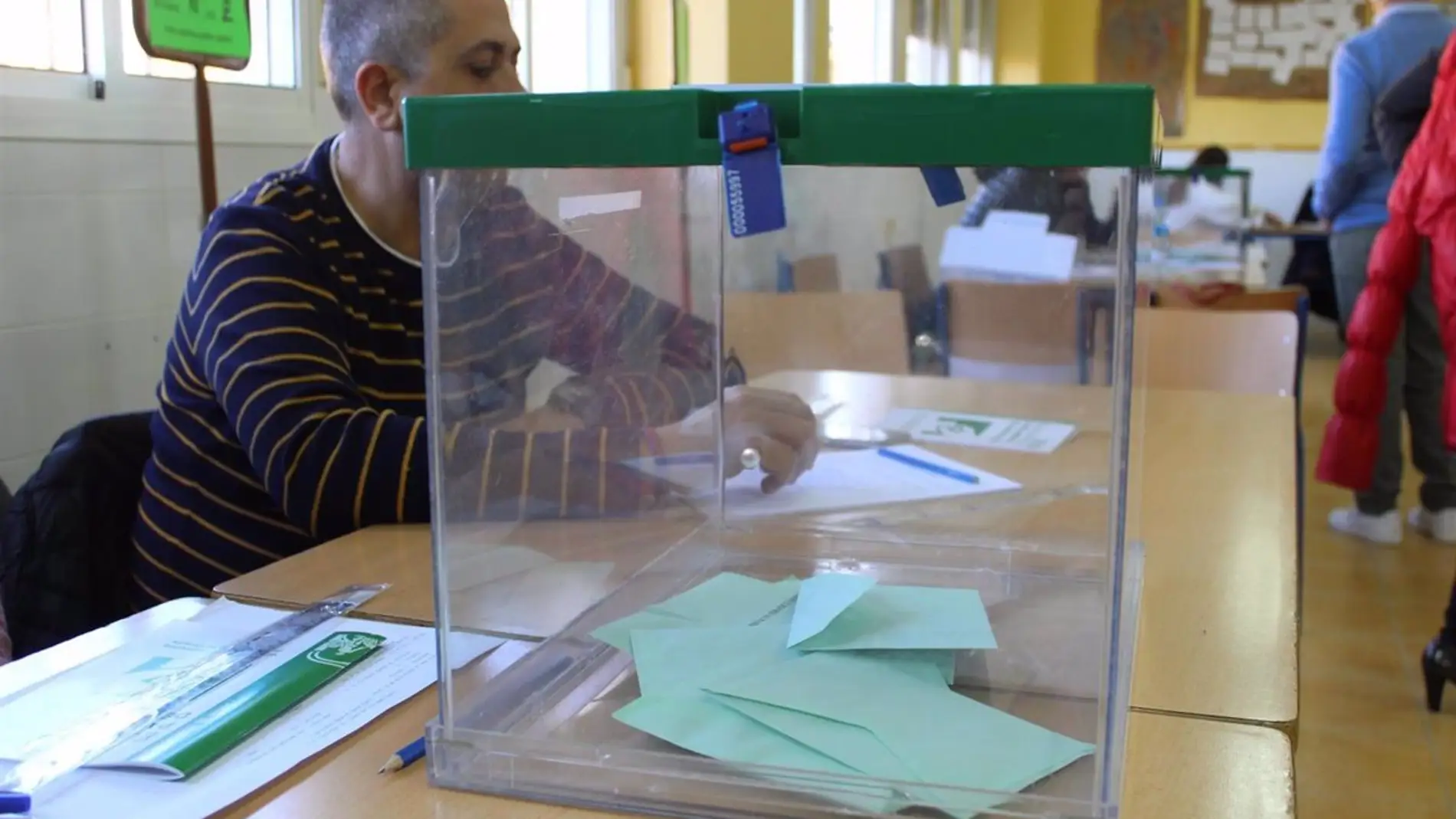 Colegios electorales en Jaén para votar en las elecciones andaluzas 2022