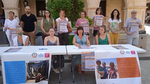 Teruel con las personas refugiadas aglutina a distintas asociaciones y partidos políticos