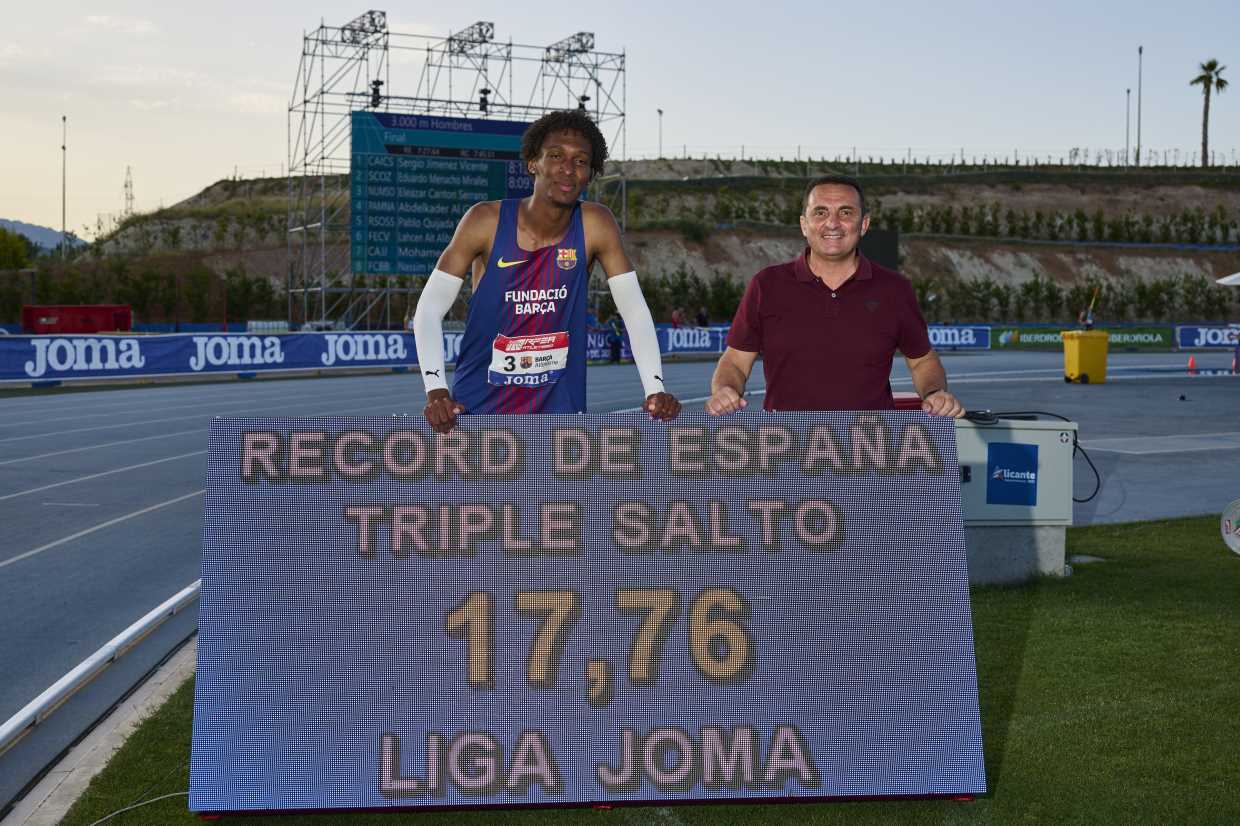 Cuatro récords batidos en la Final de la Liga Nacional de Atletismo de La Nucía Cuatro récords batidos en la Final de la Liga Nacional de Atletismo de La Nucía