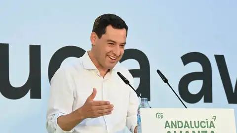 Juanma Moreno Bonilla, candidato del Partido Popular.