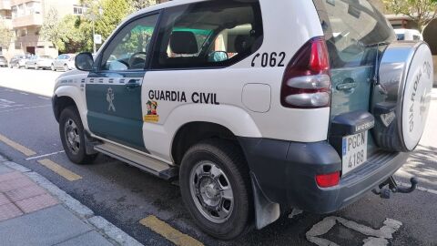 Un vehículo de la Guardia Civil. Europa Press