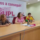 Sheila Fernández, secretaria de Educación de UPL