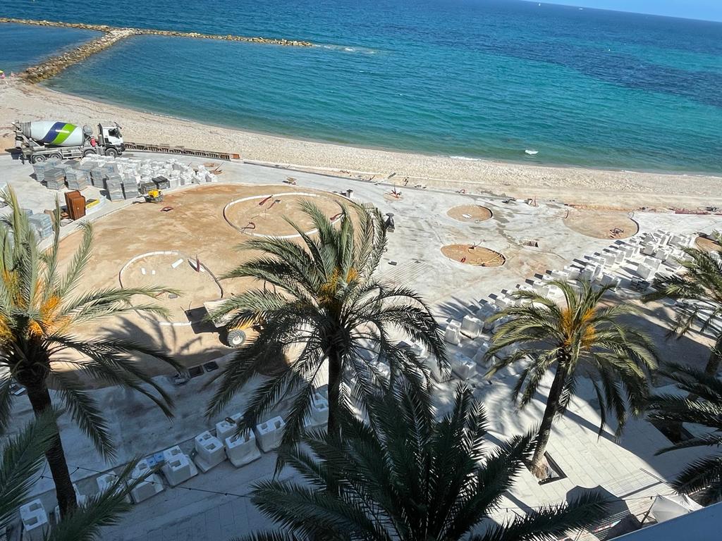 Aceptan la prórroga para terminar el Frente Litoral de Altea en octubre Aceptan la prórroga para terminar el Frente Litoral de Altea en octubre