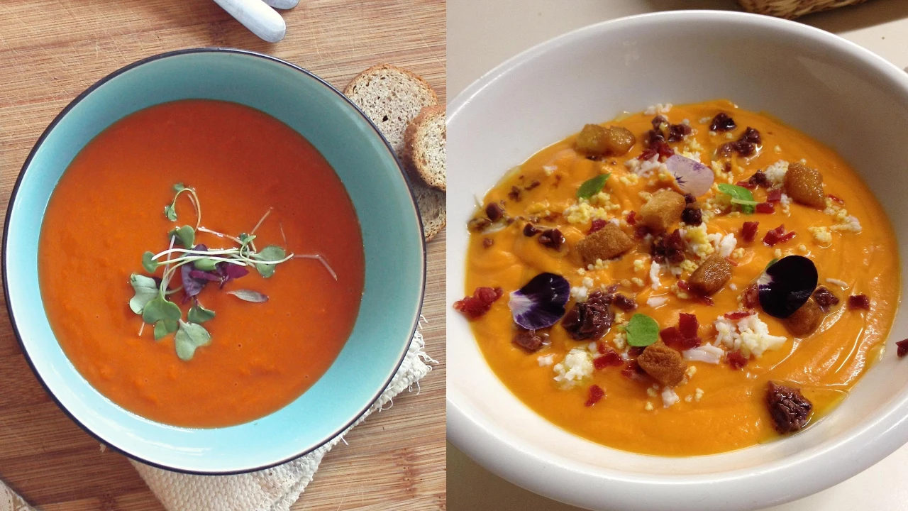 Las diferencias entre el gazpacho y el salmorejo: ¿cuál tiene más calorías?