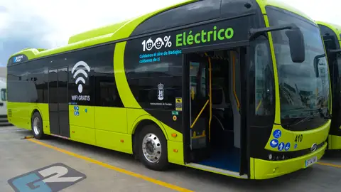 Vehículo del transporte urbano de Badajoz Vehículo del transporte urbano de Badajoz