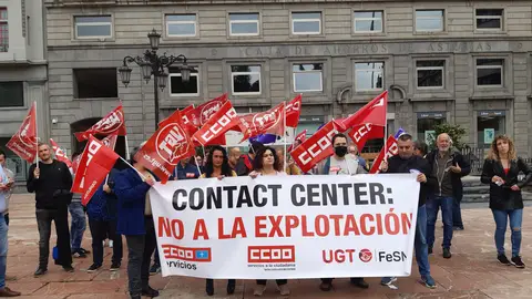 Huelga en los &#39;call center&#39; que dan trabajo a 3.500 personas en Asturias