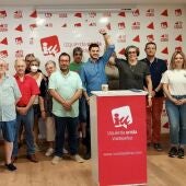 Imagen candidatura IU Valdepeñas elecciones locales 2023