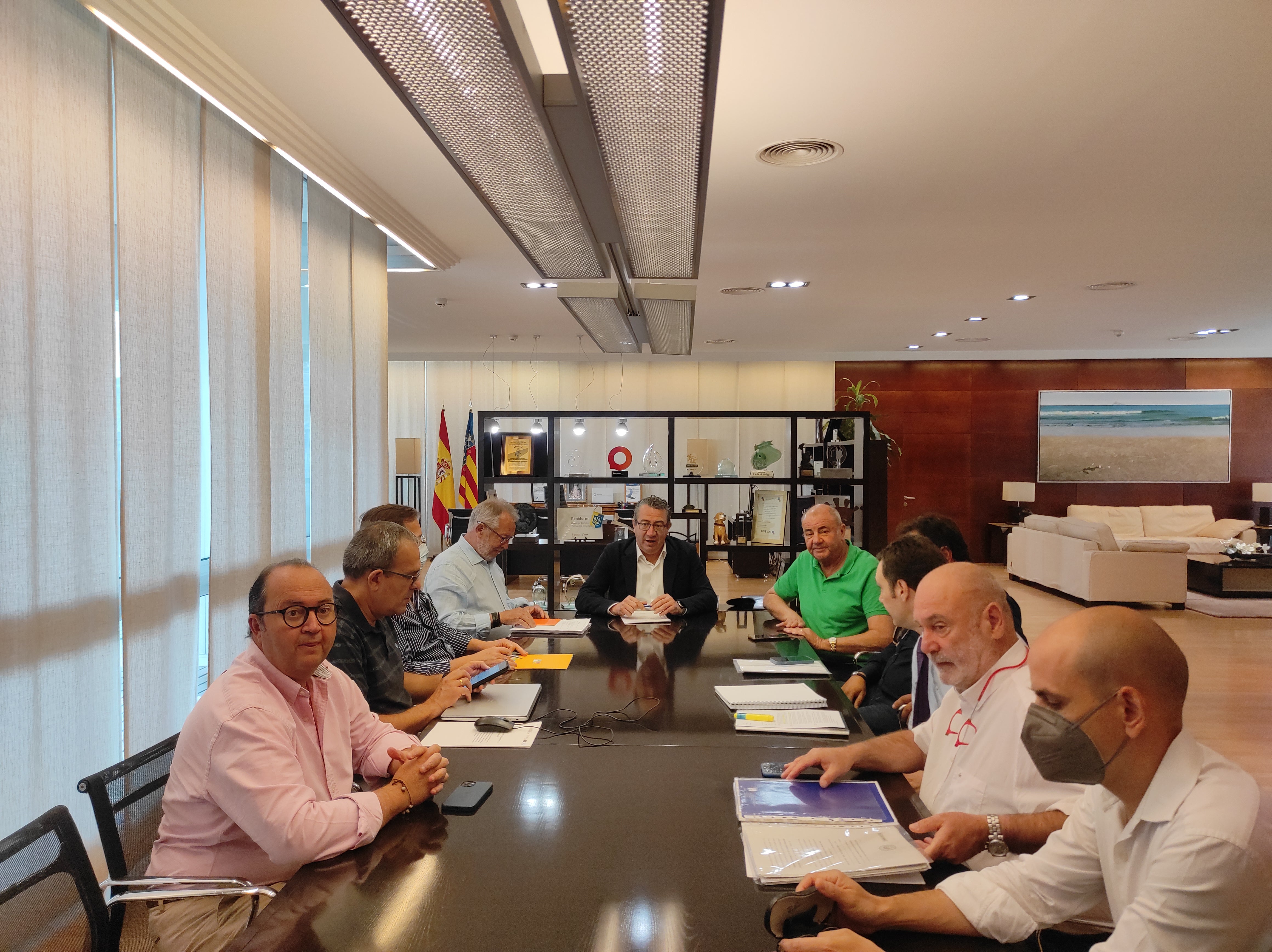 Benidorm y SPTCV constituyen la Comisión Mixta del Centro Cultural Benidorm y SPTCV constituyen la Comisión Mixta del Centro Cultural