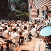 Una actuación de la Banda de Música Maestro Dueñas en Sanlúcar