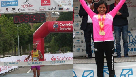 Ganadores 100 Km de Santander